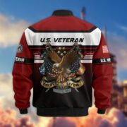 Premium US Veterans Bomber Jacket ATTN071021, Gifts For US Veterans, Gifts On Father's Day, Veterans Day. - Image 37