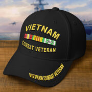 Premium Vietnam Combat Veteran Embroidered Cap CPVC141011