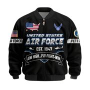 Premium US Veterans Bomber Jacket BPHN011013, Gifts For US Veterans, Gifts On Father's Day, Veterans Day. - Image 24