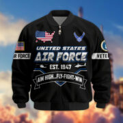 Premium US Veterans Bomber Jacket BPHN011013, Gifts For US Veterans, Gifts On Father's Day, Veterans Day. - Image 24