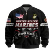 Premium US Veterans Bomber Jacket BPHN011013, Gifts For US Veterans, Gifts On Father's Day, Veterans Day. - Image 15