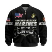 Premium US Veterans Bomber Jacket BPHN011013, Gifts For US Veterans, Gifts On Father's Day, Veterans Day. - Image 18