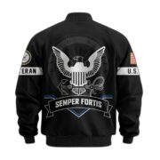 Premium US Veterans Bomber Jacket BPHN011013, Gifts For US Veterans, Gifts On Father's Day, Veterans Day. - Image 10