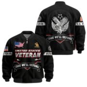 Premium US Veterans Bomber Jacket BPHN011013, Gifts For US Veterans, Gifts On Father's Day, Veterans Day. - Image 32