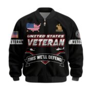 Premium US Veterans Bomber Jacket BPHN011013, Gifts For US Veterans, Gifts On Father's Day, Veterans Day. - Image 33