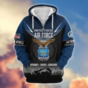 Premium US Veterans Zip Hoodie BPHN091012, Gifts For US Veterans, Gifts On Father's Day, Veterans Day. - Image 27