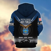 Premium US Veterans Zip Hoodie BPHN091012, Gifts For US Veterans, Gifts On Father's Day, Veterans Day. - Image 28