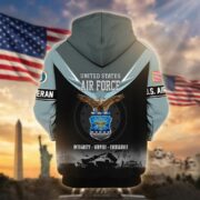Premium US Veterans Zip Hoodie BPHN091012, Gifts For US Veterans, Gifts On Father's Day, Veterans Day. - Image 25
