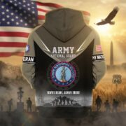 Premium US Veterans Zip Hoodie BPHN091012, Gifts For US Veterans, Gifts On Father's Day, Veterans Day. - Image 10