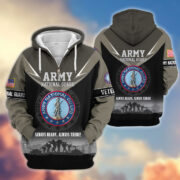 Premium US Veterans Zip Hoodie BPHN091012, Gifts For US Veterans, Gifts On Father's Day, Veterans Day. - Image 8
