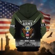 Premium US Veterans Zip Hoodie BPHN091012, Gifts For US Veterans, Gifts On Father's Day, Veterans Day. - Image 7