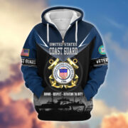 Premium US Veterans Zip Hoodie BPHN091012, Gifts For US Veterans, Gifts On Father's Day, Veterans Day. - Image 30