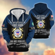 Premium US Veterans Zip Hoodie BPHN091012, Gifts For US Veterans, Gifts On Father's Day, Veterans Day. - Image 29