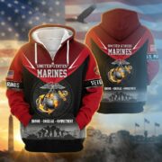 Premium US Veterans Zip Hoodie BPHN091012, Gifts For US Veterans, Gifts On Father's Day, Veterans Day. - Image 17