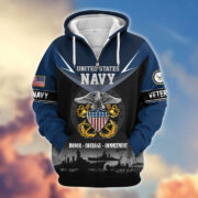 Premium US Veterans Zip Hoodie BPHN091012, Gifts For US Veterans, Gifts On Father's Day, Veterans Day. - Image 12