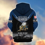 Premium US Veterans Zip Hoodie BPHN091012, Gifts For US Veterans, Gifts On Father's Day, Veterans Day. - Image 16