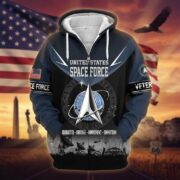 Premium US Veterans Zip Hoodie BPHN091012, Gifts For US Veterans, Gifts On Father's Day, Veterans Day. - Image 33