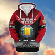 Premium US Veterans Zip Hoodie BPHN091012, Gifts For US Veterans, Gifts On Father's Day, Veterans Day. - Image 39