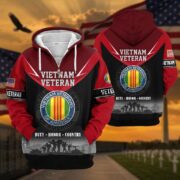Premium US Veterans Zip Hoodie BPHN091012, Gifts For US Veterans, Gifts On Father's Day, Veterans Day. - Image 38