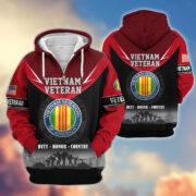 Premium US Veterans Zip Hoodie BPHN091012, Gifts For US Veterans, Gifts On Father's Day, Veterans Day. - Image 38