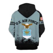 Premium US Veterans Zip Hoodie BPHN081013, Gifts For US Veterans, Gifts On Father's Day, Veterans Day. - Image 25