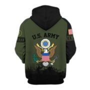 Premium US Veterans Zip Hoodie BPHN081013, Gifts For US Veterans, Gifts On Father's Day, Veterans Day. - Image 7