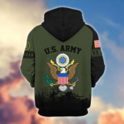 Premium US Veterans Zip Hoodie BPHN081013, Gifts For US Veterans, Gifts On Father's Day, Veterans Day. - Image 7