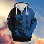 Premium US Veterans Zip Hoodie BPHN081013, Gifts For US Veterans, Gifts On Father's Day, Veterans Day. - Image 30