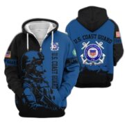 Premium US Veterans Zip Hoodie BPHN081013, Gifts For US Veterans, Gifts On Father's Day, Veterans Day. - Image 29