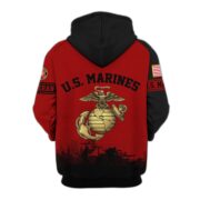 Premium US Veterans Zip Hoodie BPHN081013, Gifts For US Veterans, Gifts On Father's Day, Veterans Day. - Image 19