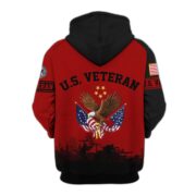 Premium US Veterans Zip Hoodie BPHN081013, Gifts For US Veterans, Gifts On Father's Day, Veterans Day. - Image 37