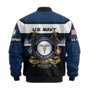 Premium US Navy Corpsman Bomber Jacket CPVC241010 - Image 3