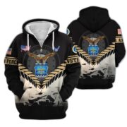 Premium US Veterans Zip Hoodie BPHN151011, Gifts For US Veterans, Gifts On Father's Day, Veterans Day. - Image 17