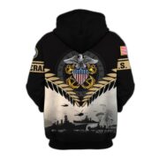 Premium US Veterans Zip Hoodie BPHN151011, Gifts For US Veterans, Gifts On Father's Day, Veterans Day. - Image 10