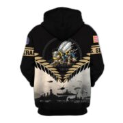 Premium US Veterans Zip Hoodie BPHN151011, Gifts For US Veterans, Gifts On Father's Day, Veterans Day. - Image 13