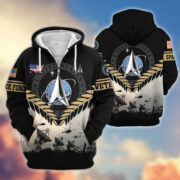 Premium US Veterans Zip Hoodie BPHN151011, Gifts For US Veterans, Gifts On Father's Day, Veterans Day. - Image 23