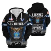 Premium US Veterans Zip Hoodie BPHN131012, Gifts For US Veterans, Gifts On Father's Day, Veterans Day. - Image 26