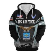 Premium US Veterans Zip Hoodie BPHN131012, Gifts For US Veterans, Gifts On Father's Day, Veterans Day. - Image 24