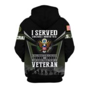 Premium US Veterans Zip Hoodie BPHN131012, Gifts For US Veterans, Gifts On Father's Day, Veterans Day. - Image 7