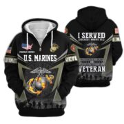 Premium US Veterans Zip Hoodie BPHN131012, Gifts For US Veterans, Gifts On Father's Day, Veterans Day. - Image 20