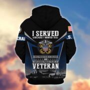 Premium US Veterans Zip Hoodie BPHN131012, Gifts For US Veterans, Gifts On Father's Day, Veterans Day. - Image 13