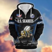 Premium US Veterans Zip Hoodie BPHN131012, Gifts For US Veterans, Gifts On Father's Day, Veterans Day. - Image 15