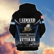 Premium US Veterans Zip Hoodie BPHN131012, Gifts For US Veterans, Gifts On Father's Day, Veterans Day. - Image 16