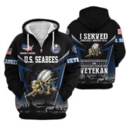 Premium US Veterans Zip Hoodie BPHN131012, Gifts For US Veterans, Gifts On Father's Day, Veterans Day. - Image 14