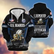 Premium US Veterans Zip Hoodie BPHN131012, Gifts For US Veterans, Gifts On Father's Day, Veterans Day. - Image 14