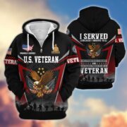 Premium US Veterans Zip Hoodie BPHN131012, Gifts For US Veterans, Gifts On Father's Day, Veterans Day. - Image 35