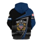 Premium US Veterans Zip Hoodie BPHN091011, Gifts For US Veterans, Gifts On Father's Day, Veterans Day. - Image 13