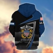 Premium US Veterans Zip Hoodie BPHN091011, Gifts For US Veterans, Gifts On Father's Day, Veterans Day. - Image 13