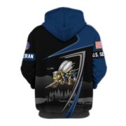 Premium US Veterans Zip Hoodie BPHN091011, Gifts For US Veterans, Gifts On Father's Day, Veterans Day. - Image 16