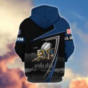 Premium US Veterans Zip Hoodie BPHN091011, Gifts For US Veterans, Gifts On Father's Day, Veterans Day. - Image 16